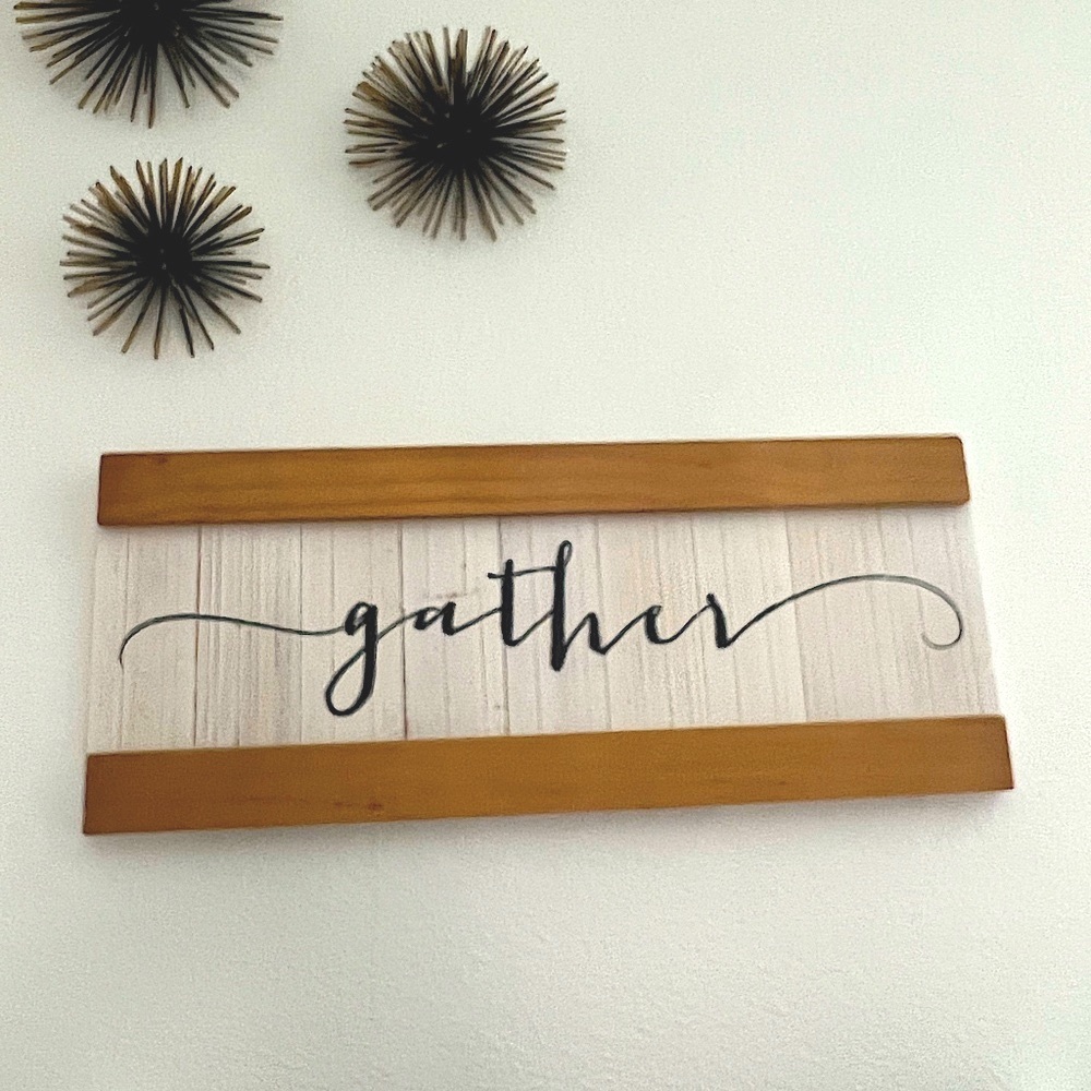 Gather Home Wood Wall Decor